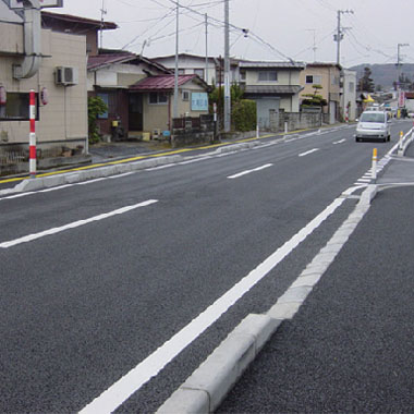 Cases of curb stones