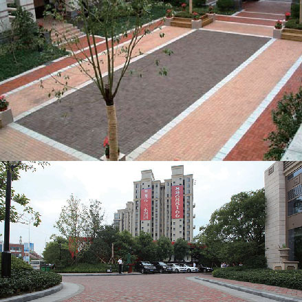 Cases of Water Permeable Brick