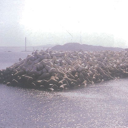 Hakusho (Oshima) fishing port coast