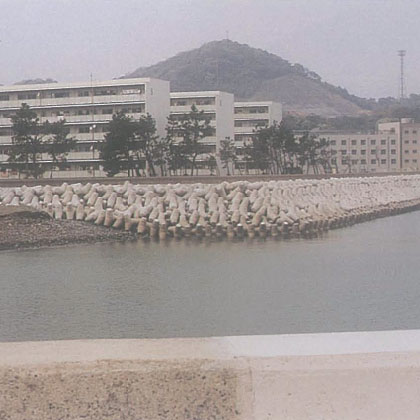 Fukuoka Northern Kyushu City Mogoshi Ward Shirano River